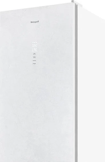 Холодильник WEISSGAUFF WRK 2000 Total NoFrost Inverter White Rock Glass
