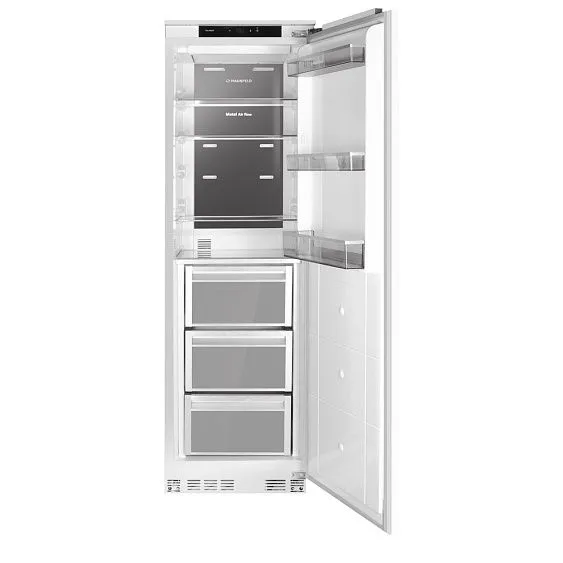 Холодильник MAUNFELD MBF205NFWGR Inverter