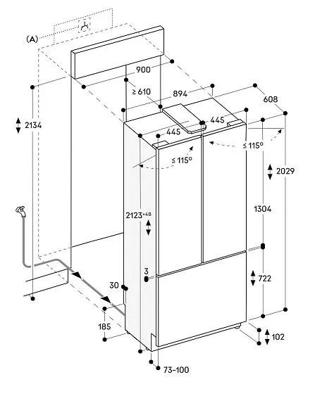 Холодильник GAGGENAU RVY497190
