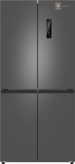 Холодильник WEISSGAUFF WCD 450 Dark Grey NoFrost Inverter