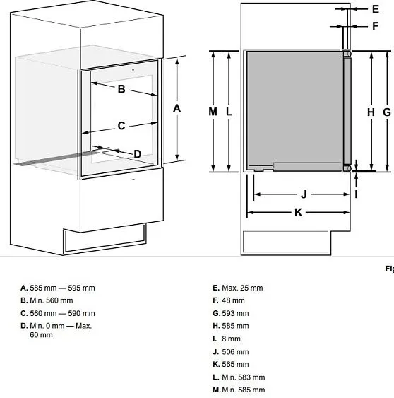Винный шкаф BERTAZZONI RWC60B4DNRP