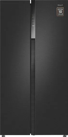 Холодильник WEISSGAUFF WSBS 550 Inverter NoFrost Dark Grey