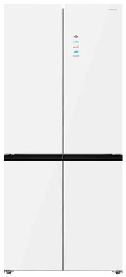 Холодильник MAUNFELD MFF190NFDPW Matt Inverter