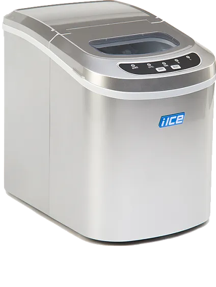 Льдогенератор I-ICE IM 006 A нержавейка серебристый