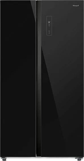 Холодильник WEISSGAUFF WSBS 550 Built-in NoFrost Inverter Black Glass