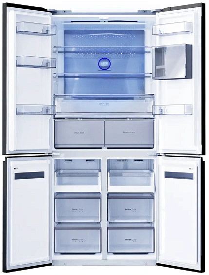 Холодильник CENTEK CT-1746 NF Black Glass