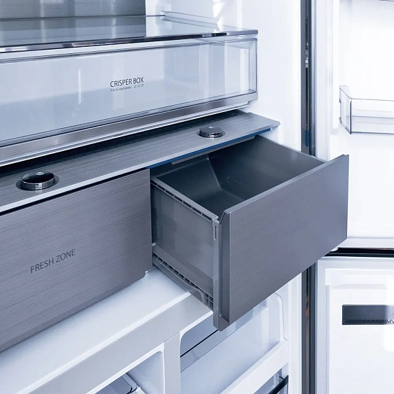 Холодильник CENTEK CT-1746 NF Black Glass