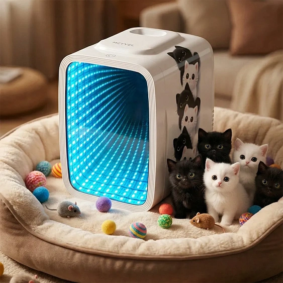 Мини-бар MEYVEL MD-04C3W-RGB с принтом