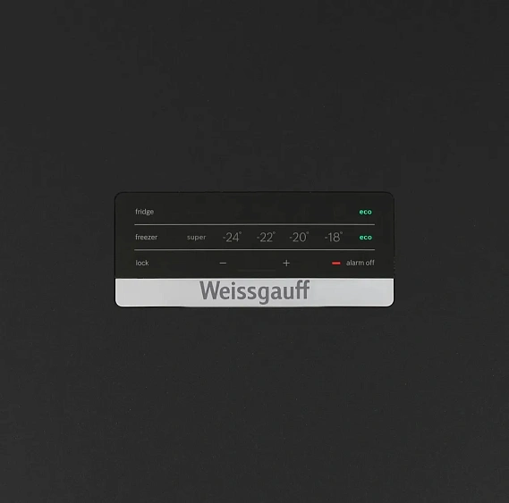 Холодильник WEISSGAUFF WRK 2010 D Inverter NoFrost Black Soft Close