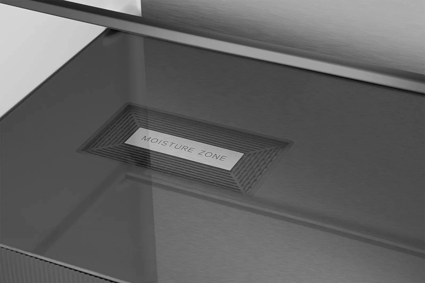 Холодильник WEISSGAUFF WCD 450 Rock Glass NoFrost Inverter