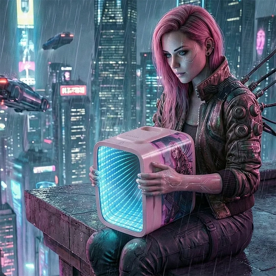 Мини-бар MEYVEL MD-04C3P-RGB с принтом