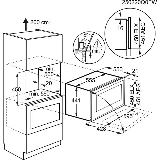 Винный шкаф AEG NKW8P21KAB