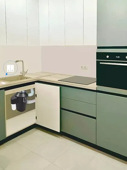 Измельчитель пищевых отходов HARPER HWD-400D03