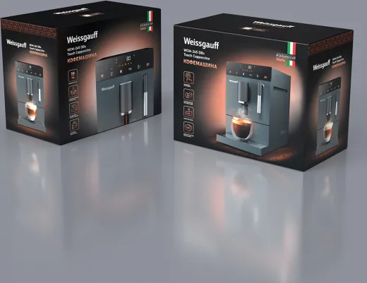 Кофемашина WEISSGAUFF WCM-245 DBx Touch Cappuccino