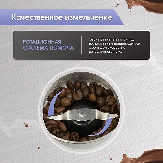 Кофемолка ZIGMUND & SHTAIN ZCG-10