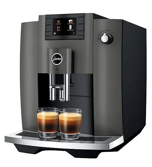 Кофемашина JURA E6 Dark Inox EC (15439)