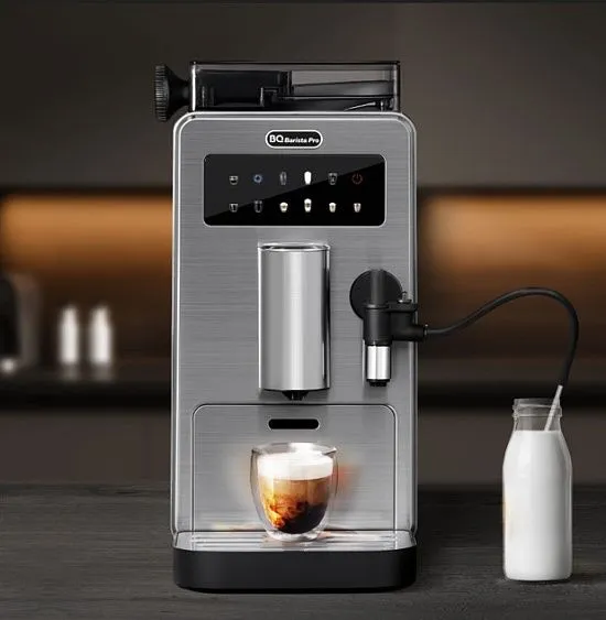 Кофемашина BQ CM9003 стальной-черный