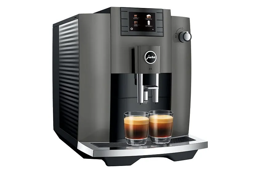 Кофемашина JURA E6 Dark Inox EC (15439)