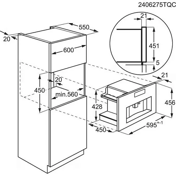 Кофемашина AEG NKC9N8B