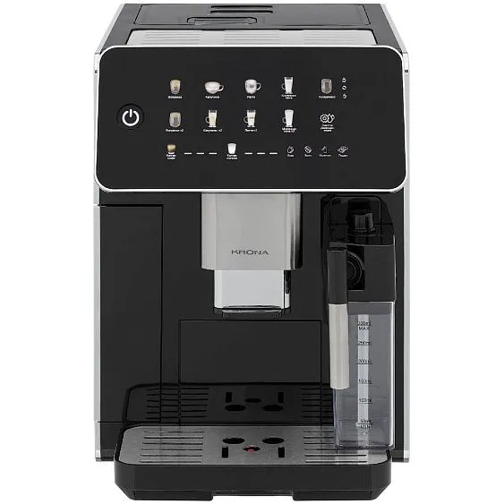 Кофемашина KRONA Automatische Kaffeemaschine Black 19 Bar