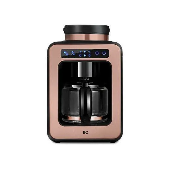 Кофеварка BQ CM7000 черный-розовое золото