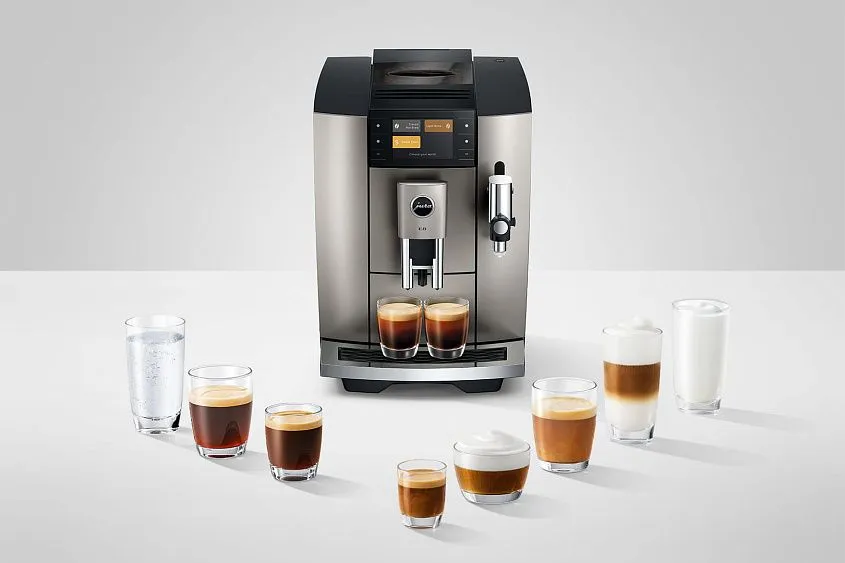 Кофемашина JURA E8 Midnight Silver ED (15712)