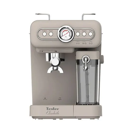Кофеварка TESLER ECM-250 SAND GREY