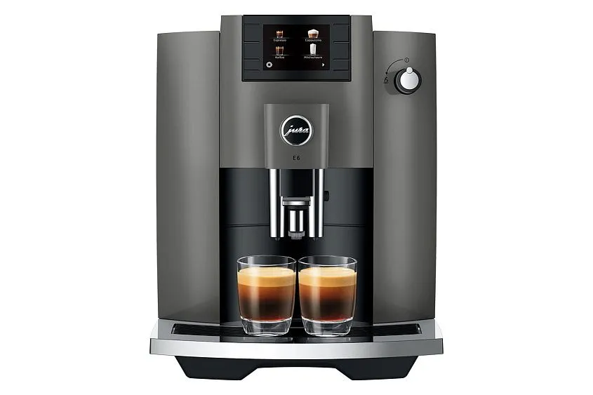Кофемашина JURA E6 Dark Inox EC (15439)