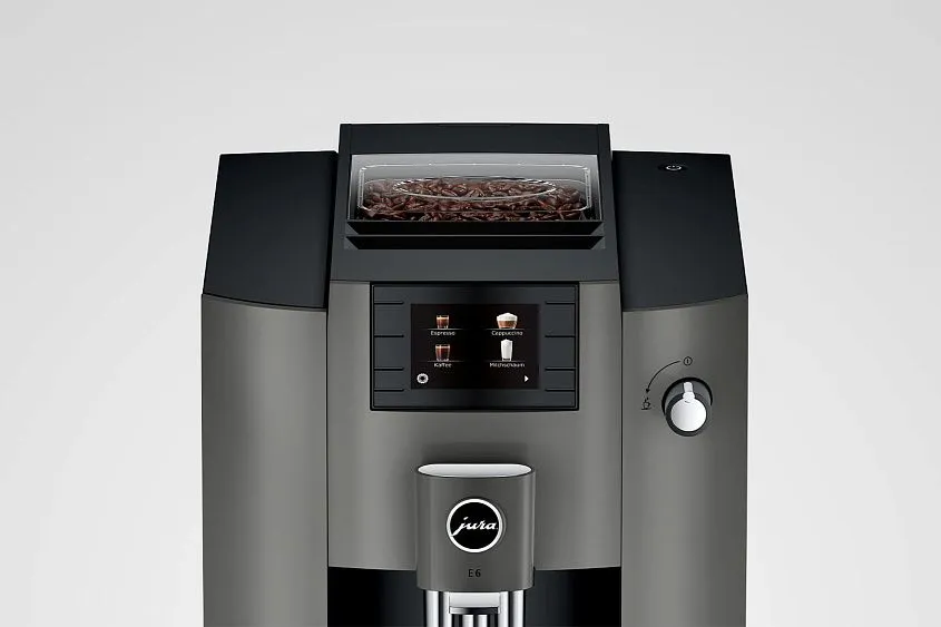 Кофемашина JURA E6 Dark Inox EC (15439)