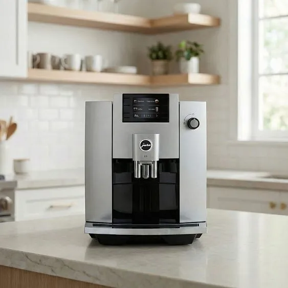 Кофемашина JURA E6 PLATIN (15440)