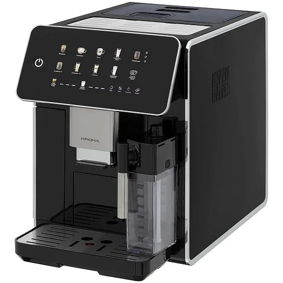 Кофемашина KRONA Automatische Kaffeemaschine Black 19 Bar