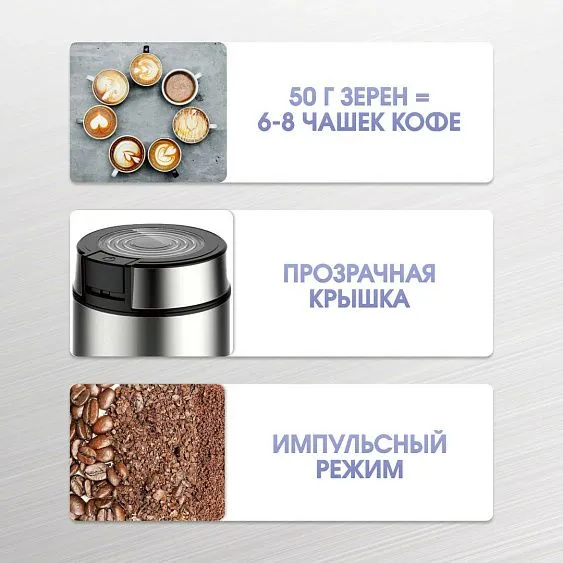 Кофемолка ZIGMUND & SHTAIN ZCG-01