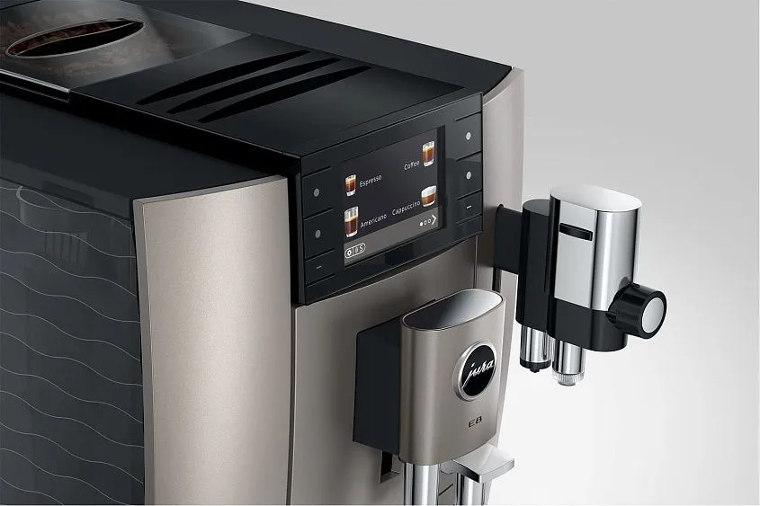 Кофемашина JURA E8 Midnight Silver ED (15712)