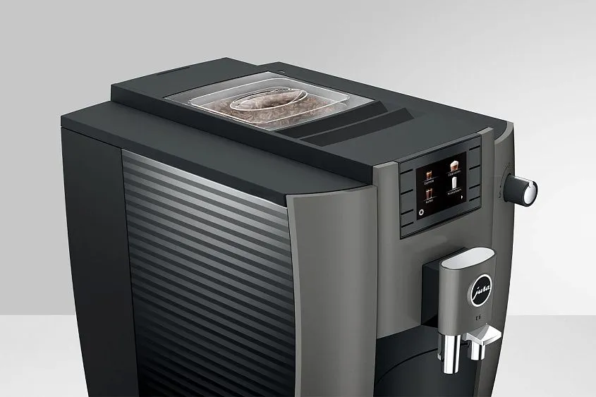 Кофемашина JURA E6 Dark Inox EC (15439)