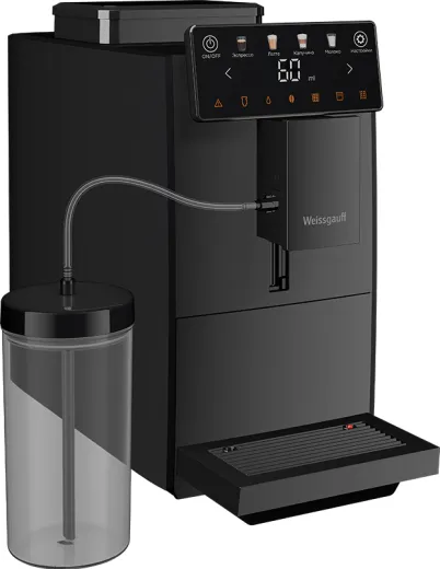 Кофемашина WEISSGAUFF WCM-336 DB Touch Cappuccino