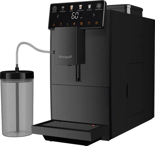 Кофемашина WEISSGAUFF WCM-336 DB Touch Cappuccino