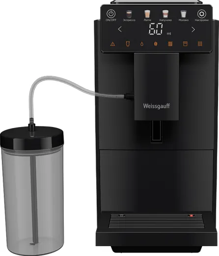 Кофемашина WEISSGAUFF WCM-336 DB Touch Cappuccino