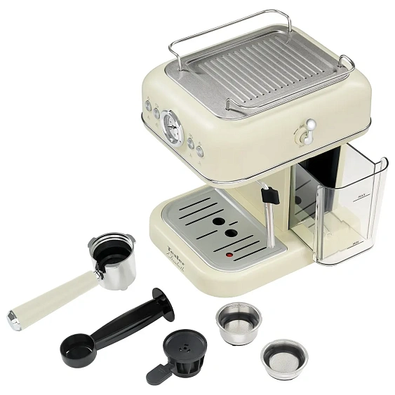 Кофеварка TESLER ECM-245 BEIGE