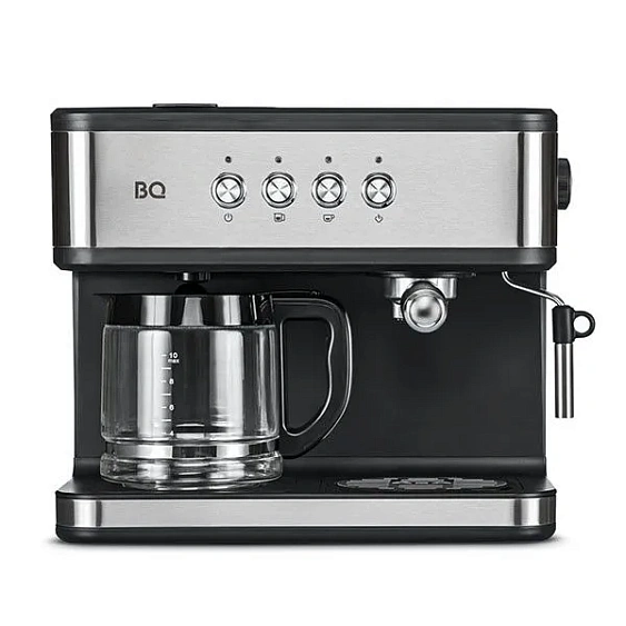 Кофеварка BQ CM1005 стальной-черный