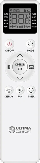 Сплит-система ULTIMA COMFORT Eclipse Inverter ECS-I12PN-IN/ECS-I12PN-OUT