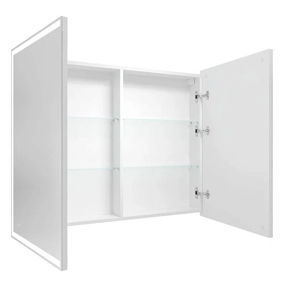 Шкаф-зеркало GROSSMAN МЕРКАДО 100 см с LED подсветкой 201002