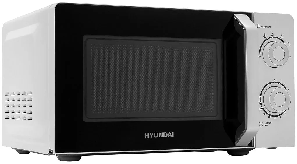 Микроволновая печь HYUNDAI HYM-M2053 белый/серебристый