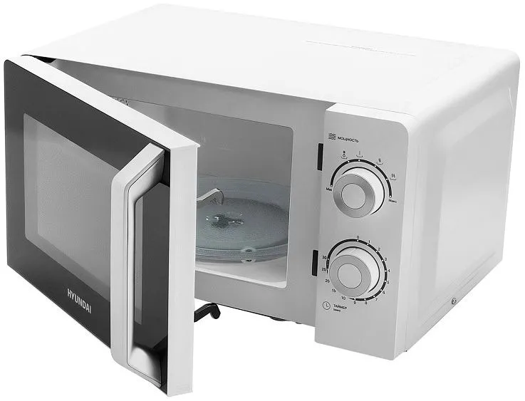 Микроволновая печь HYUNDAI HYM-M2053 белый/серебристый