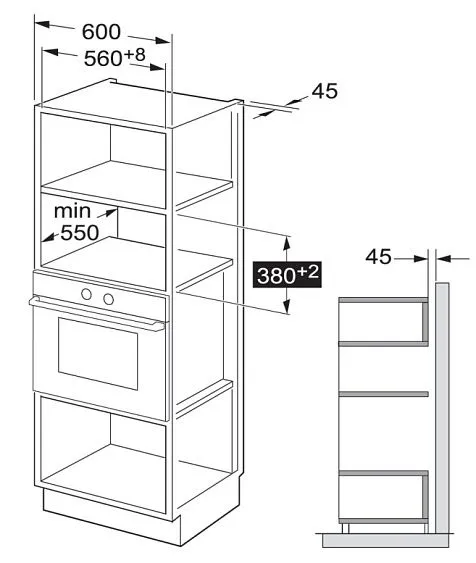 Микроволновая печь DOMFY DM2540BW BG