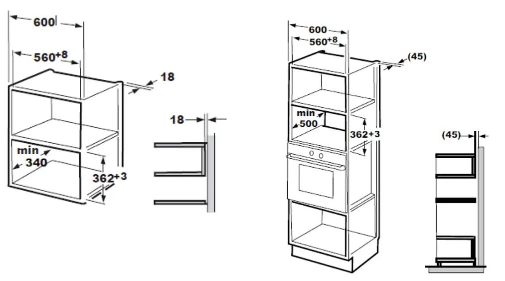Микроволновая печь OASIS MW-RMS
