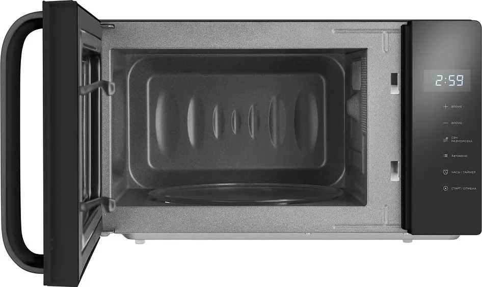 Микроволновая печь WEISSGAUFF MWO-330 Black Glass
