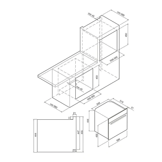 Микроволновая печь GRAUDE MWG 45.0 SE