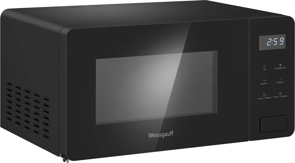 Микроволновая печь WEISSGAUFF MWO-150 Black Glass