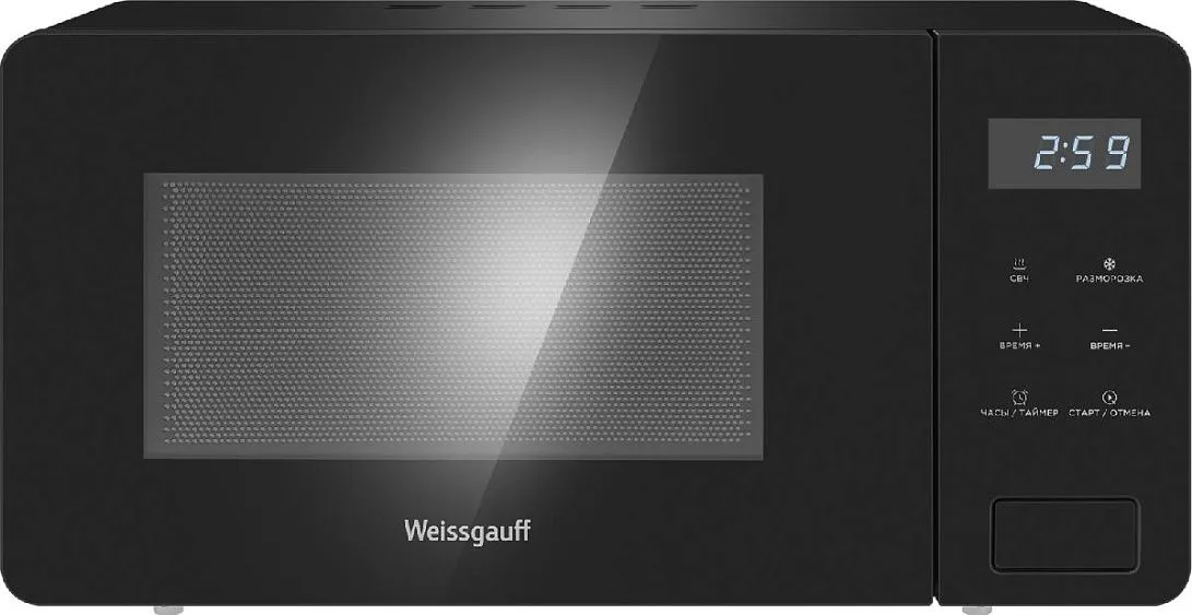Микроволновая печь WEISSGAUFF MWO-150 Black Glass