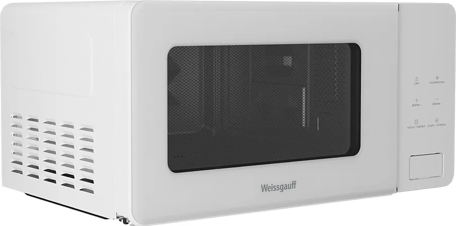 Микроволновая печь WEISSGAUFF MWO-155 White Glass